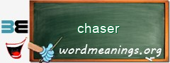 WordMeaning blackboard for chaser